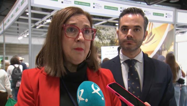 Consejera de Agricultura y Ganadería, Mercedes Morán.