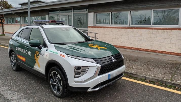 Vehículo de la Guardia Civil