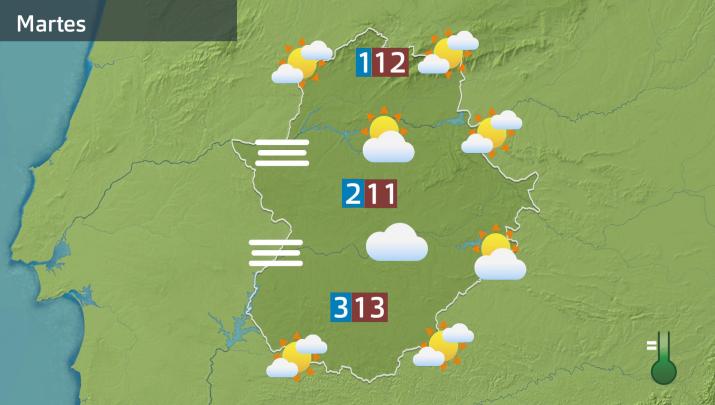 Mapa de previsión del 30 de diciembre