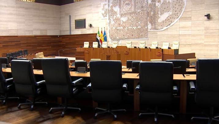 Interior de la Asamblea de Extremadura