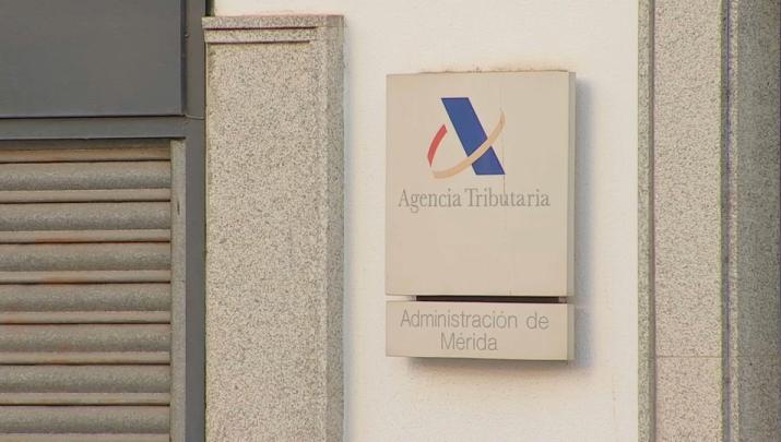 Exterior de una oficina de la Agencia Tributaria