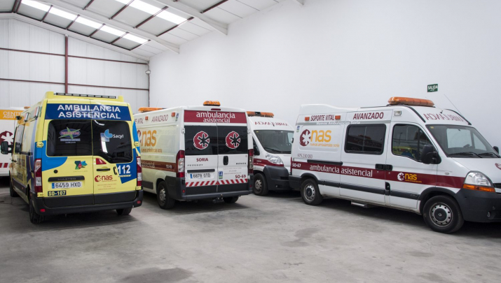 Ambulancias de 'Nuevas ambulancias Soria'