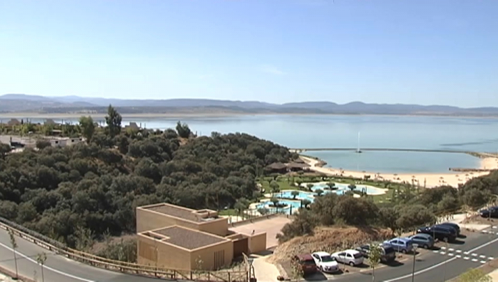 Imagen de parte del resort de la isla de Valdecañas