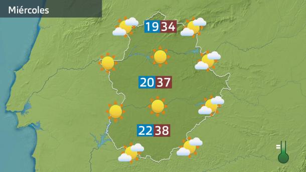 Mapa de previsión del 28 de agosto
