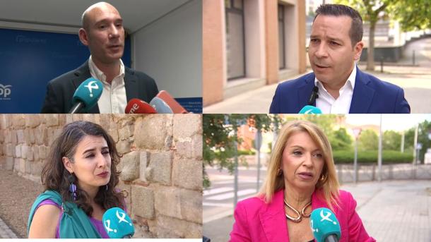 Reacciones los partidos políticos a la apertura de juicio oral a Gallardo y David Sánchez