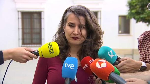 Irene de Miguel, portavoz de Unidas por Extremadura