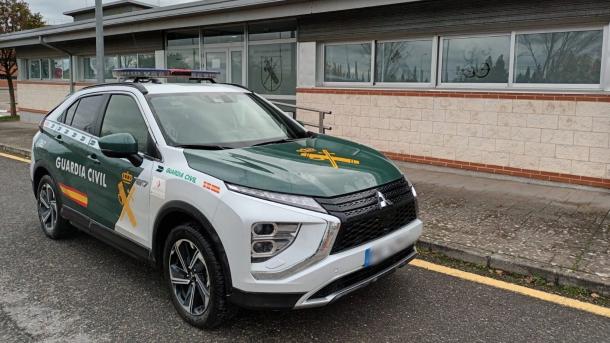 Vehículo de la Guardia Civil