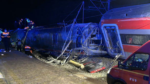 Tren en el que viajaban unas 300 personas y que cubría el trayecto Málaga-Puerta de Atocha