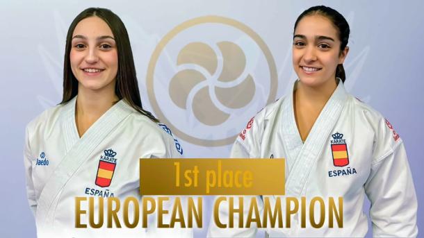 Paola García Lozano y Candela Peña logran el oro en el Campeonato de Europa