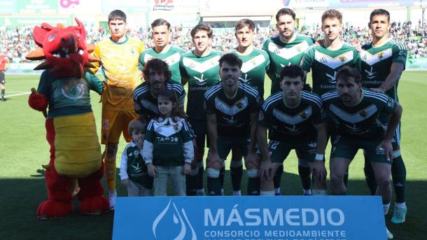 Once inicial del Cacereño este domingo