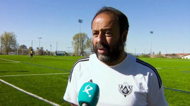 Ernesto Sánchez, entrenador del CP Cacereño Femenino