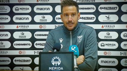 Sergi Guilló, entrenador del Mérida