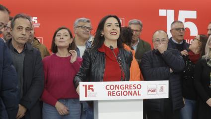 Primarias del PSOE: Esther Gutiérrez "Estoy a disposición del compañero Miguel Ángel para construir un PSOE unido"