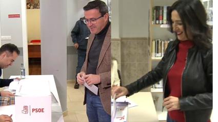 Primarias en el PSOE: Ya han votado los dos candidatos