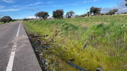 Accidente en Malpartida de la Serena
