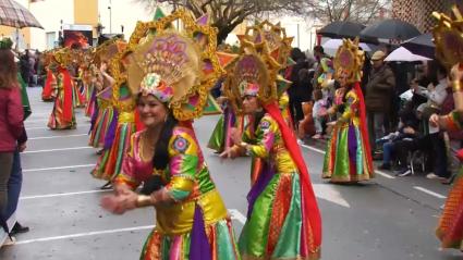 Navalmoral de la Mata vive con júbilo el día grande del Carnaval de Campo Arañuelo