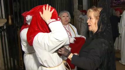 Jesús de Medinaceli, la Virgen del Rosario y el Cristo de las Injuriras, a punto de recorrer recorren las calles de Mérida