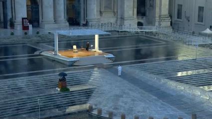 Papa Francisco en Plaza San Pedro
