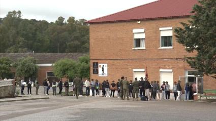 El CEFOT de Cáceres acoge la llegada de más de 1.600 soldados de todo el país