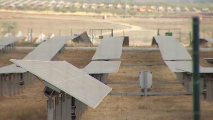 Planta solar 'Francisco Pizarro' instalada en la provincia de Cáceres