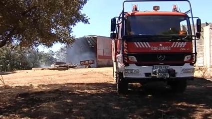 El Plan Infoex desactiva el nivel 1 del incendio forestal declarado en Galisteo