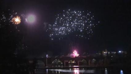 Fuegos artificiales en Badajoz