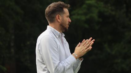 Sergi Guilló se despide de la afición emeritense en Zubieta.