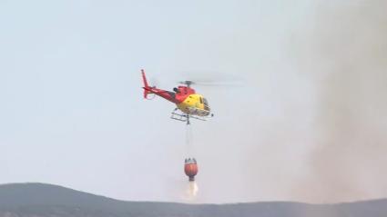 El Plan Infoex activa el nivel 1 de peligrosidad en un incendio forestal en Granja de Torrehermosa
