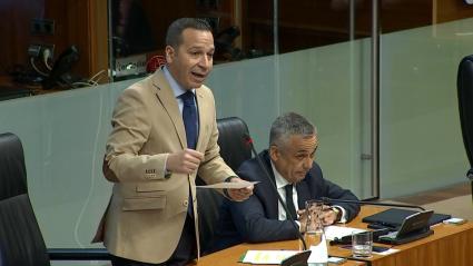 El diputado de Vox en la Asamblea de Extremadura, Óscar Fernández