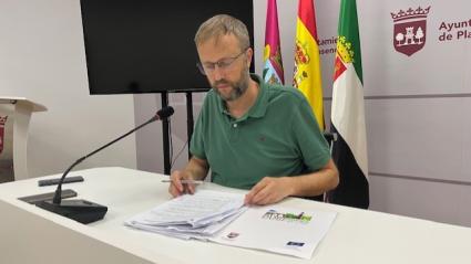Concejal de Hacienda del Ayuntamiento de Plasencia, José Antonio Hernández.
