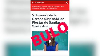 BULO: La noticia suspensión de las fiestas de Villanueva de la Serena no es real