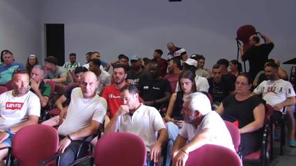 Trabajadores de Pollos Cano, empresa de Salvatierra de los Barros