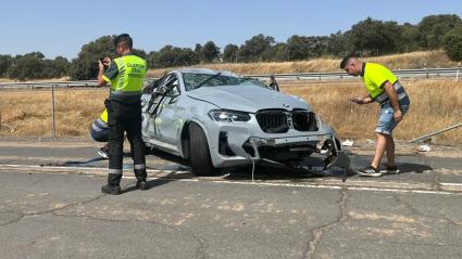 Accidente en la A-5