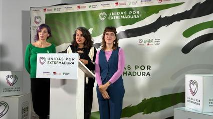 Unidas por Extremadura presenta las listas de cara a las elecciones del 21 de diciembre