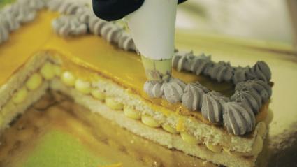 Dulces en una pastelería