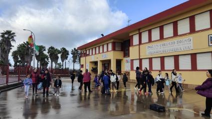 El Colegio Público de Gabriel es desalojado el 5 de febrero de 2026 debido a las inclemencias meteorológicas