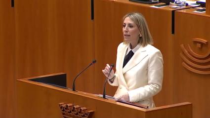 María Guardiola, presidenta en funciones de la Junta de Extremadura