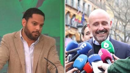 Ignacio Garriga, secretario general de Vox y Jaime de los Santos, diputado del Partido Popular