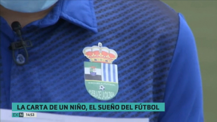 Escudo del Puebla de la Calzada, club de Segunda Extremeña que ha vuelto a entrenar