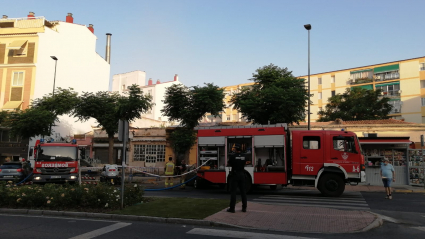 Imagen del incendio