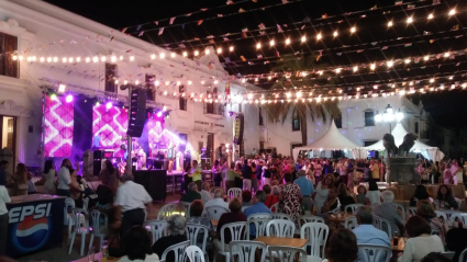 fiestas patronales en Bienvenida (Badajoz)