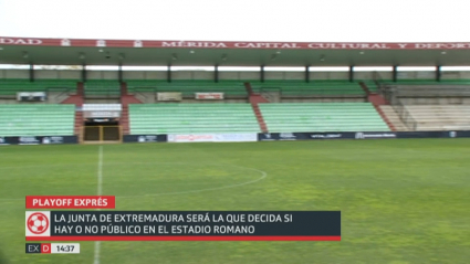 La Junta de Extremadura será quien decida si habrá público o no en los playoff express de ascenso a Segunda B