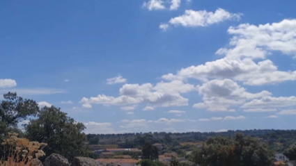 Nubes en Valencia de Alcántara