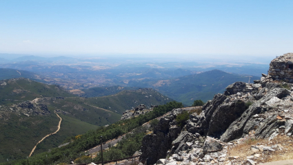 Vista desde el pico de La Villuerca