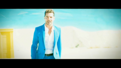 El cantante David Bisbal en uno de sus videoclips