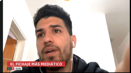 Gastón del Castillo nos atiende para contarnos cómo se fraguó el fichaje por el Olivenza