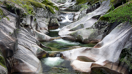 Los Pilones, en la Garganta de los Infiernos