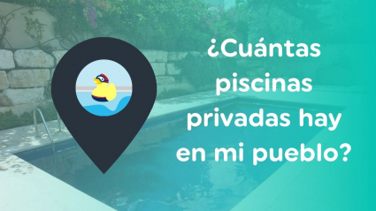¿Cuántas piscinas privadas hay en Extremadura?