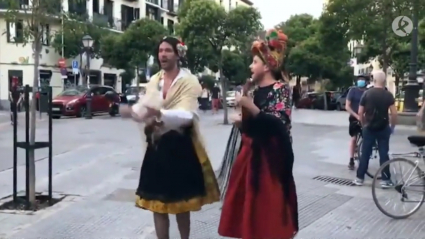 Los Sergios llevando Extremadura a las calles de Madrid