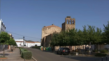 calle de la localidad pacense de La Morera